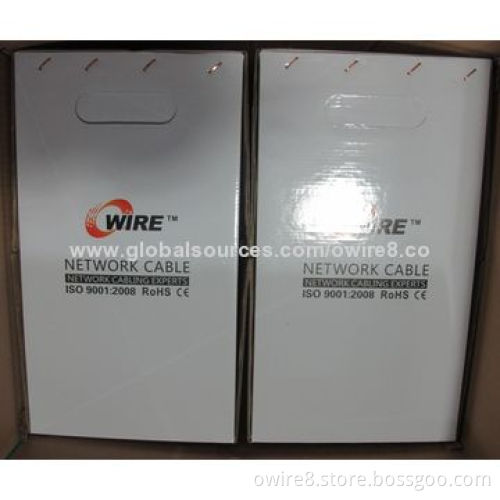 Cat6 FTP Cable, 23AWG OEM Orders Welcomed